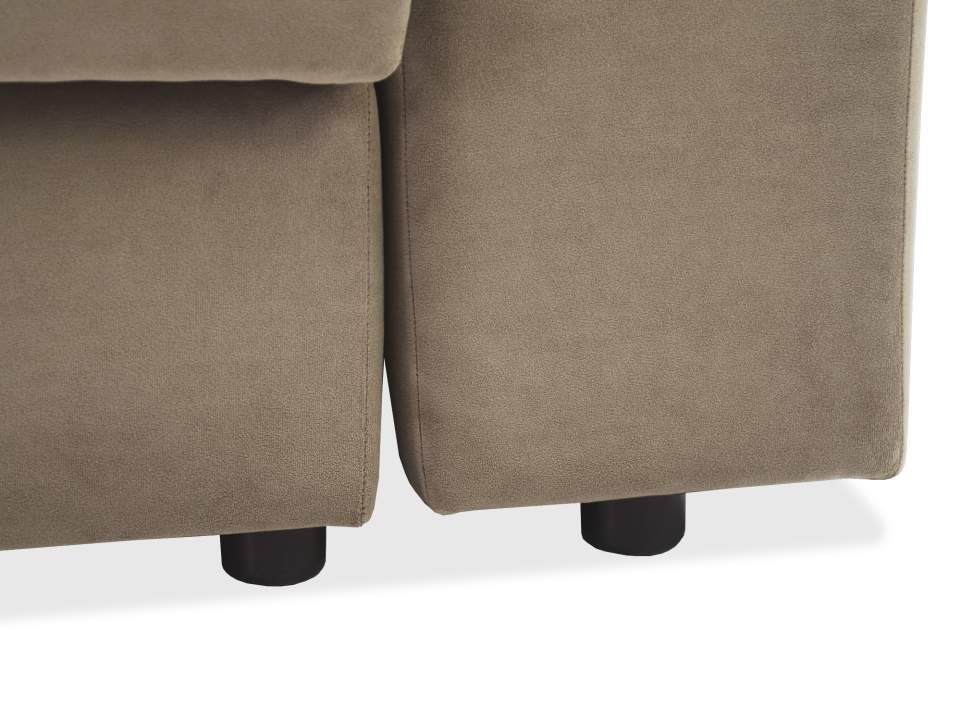 Диван трансформер Лацио жемчужный шенилл Уцененный