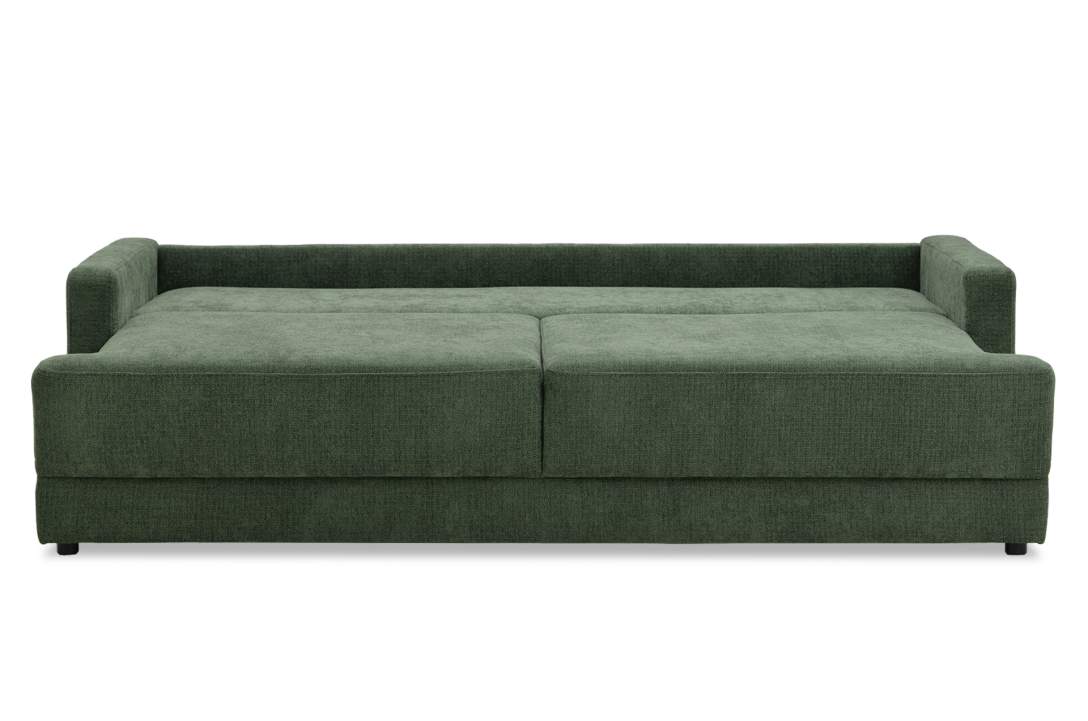 Прямой диван Клиф изумрудный шенилл