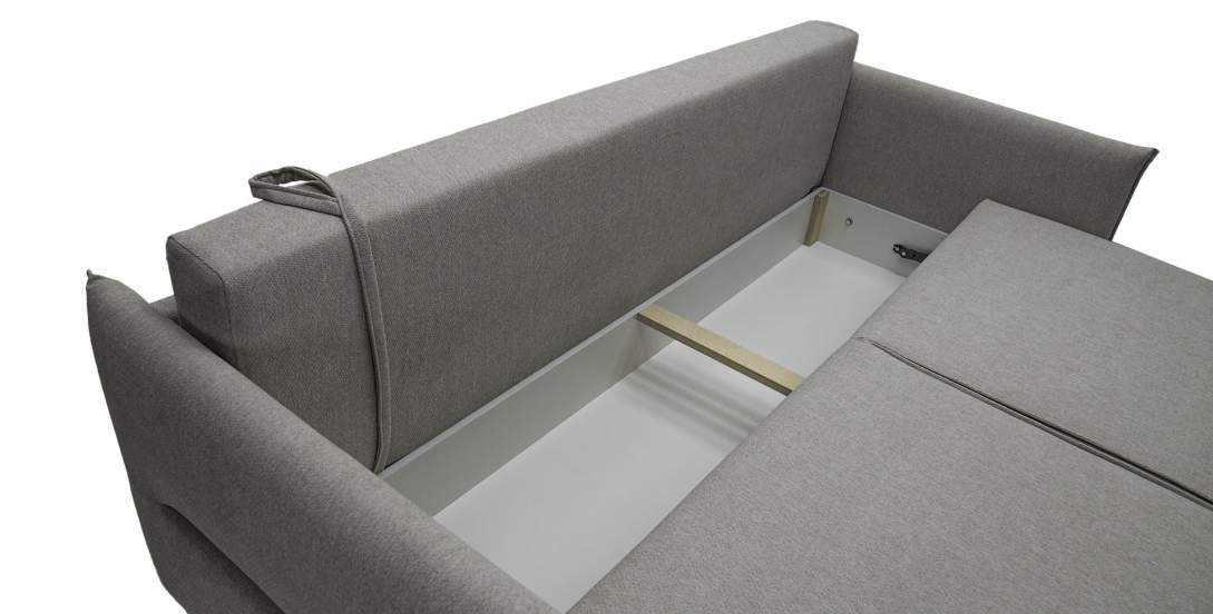 Прямой диван Палермо Бежевый велюр