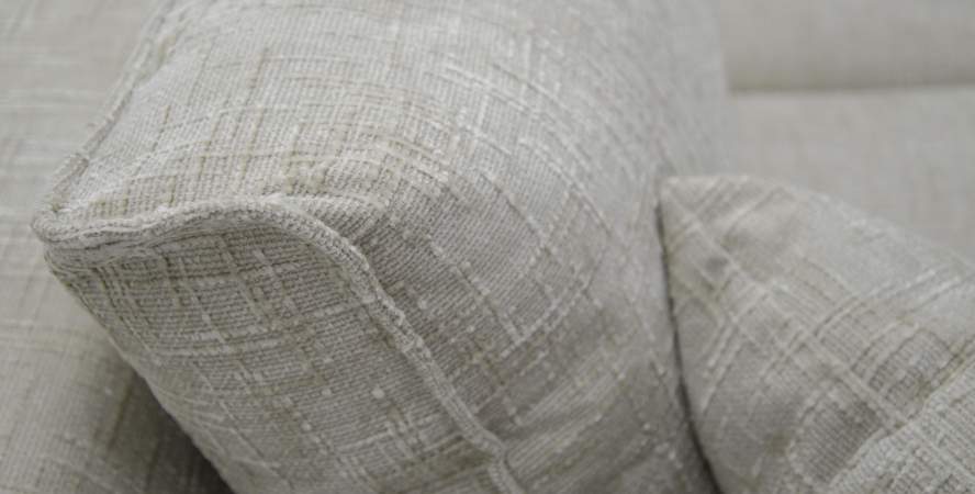 Угловой диван Матье бежевый шенилл Уцененный