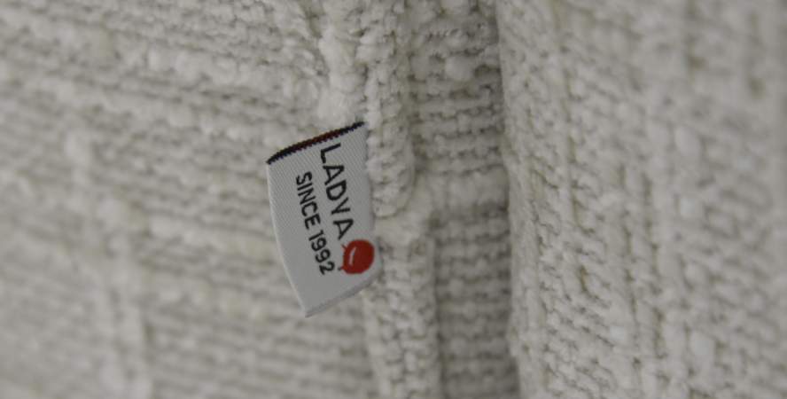 Угловой диван Матье бежевый шенилл Уцененный