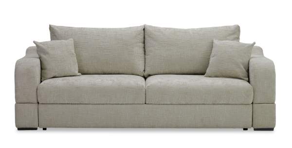 Прямой диван Фоджа бежевый шенилл