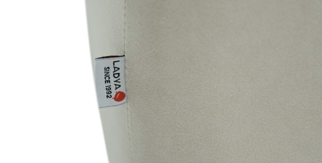 Угловой диван левый Коста Айвори велюр