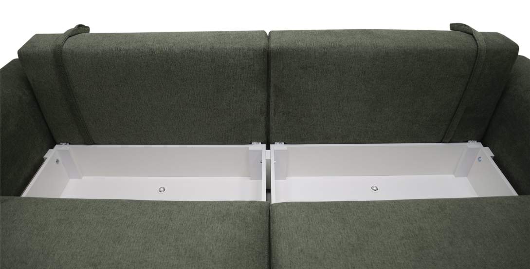 Прямой диван Кьянти Оливковый шенилл 