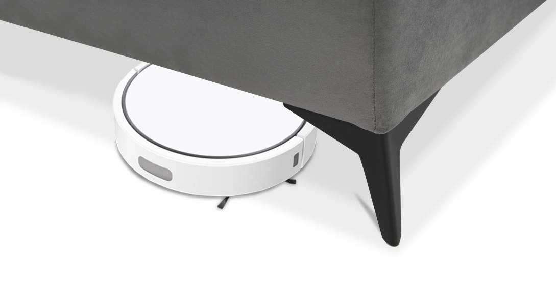 Раскладное кресло Тиволи серый велюр 