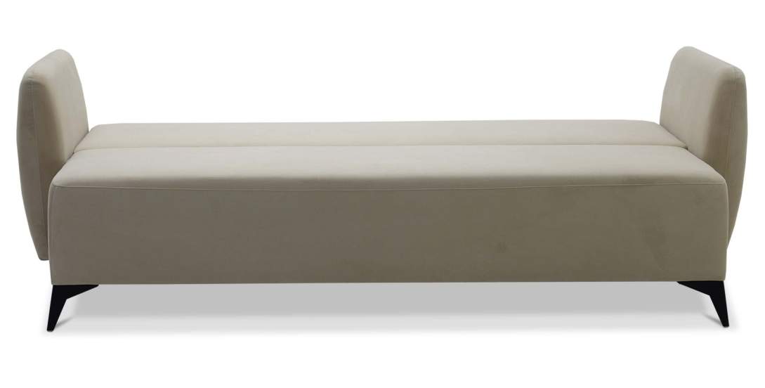 Прямой диван Тиволи Айвори велюр 