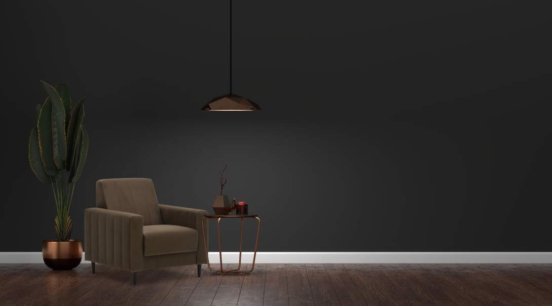 Кресло Эмма Коричневый велюр