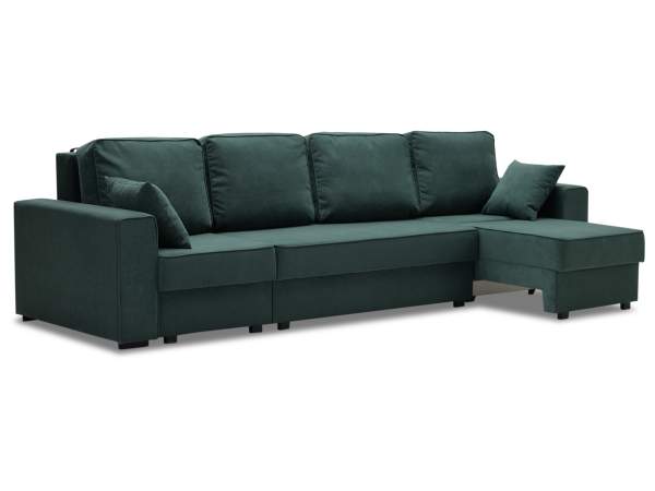 Диван-трансформер Астон MAX изумрудный велюр Уцененный