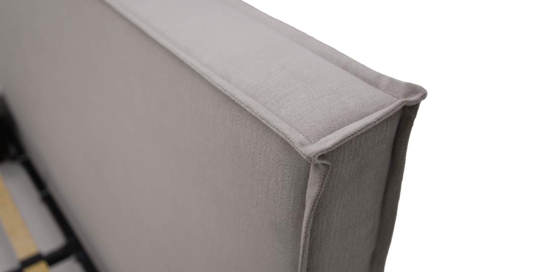 Двуспальная кровать Лутон 160 бежевый велюр