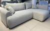 Угловой диван правый Кьянти серый букле