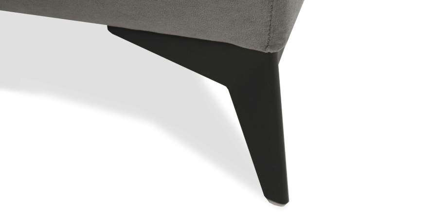 Угловой диван Тиволи Серый велюр Уцененный