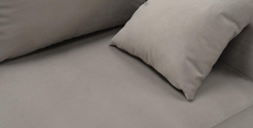 Диван трансформер Астон Светло-коричневый велюр Уцененный