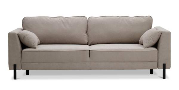 Прямой диван Энгри бежевый велюр