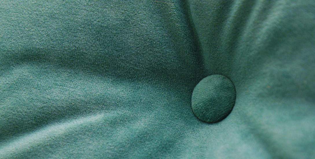 Угловая кушетка Тиволи 190 Изумрудный велюр