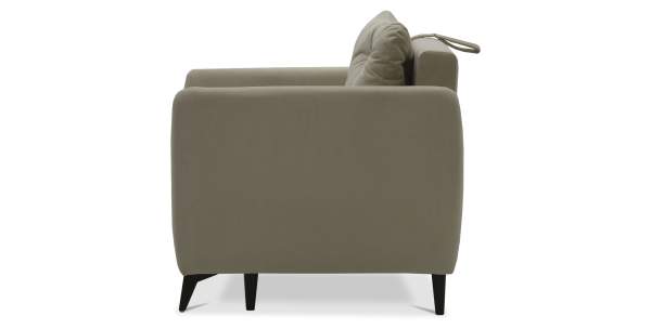 Раскладное кресло Тиволи айвори велюр 