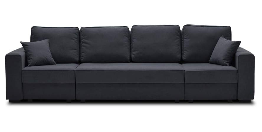 Диван-трансформер Астон MAX голубой велюр Уцененный