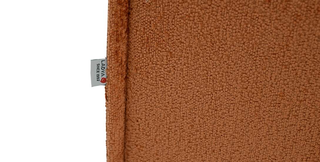 Прямой диван Фабио Терракотовый шенилл