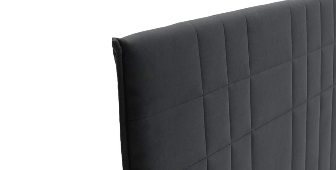 Двуспальная кровать Эйвери 140 бежевый велюр Уцененный