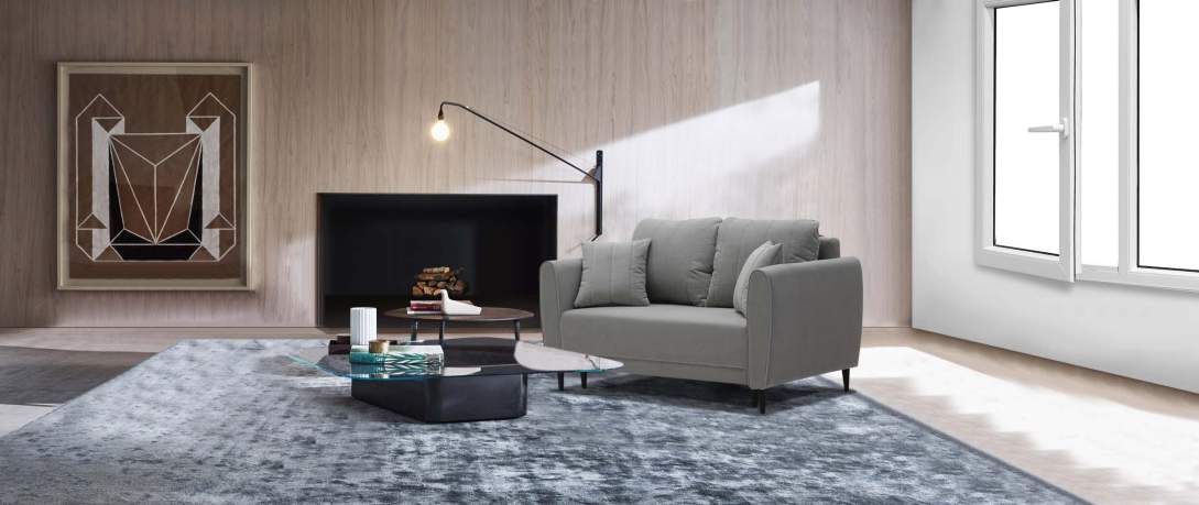 Прямой мини диван Калано