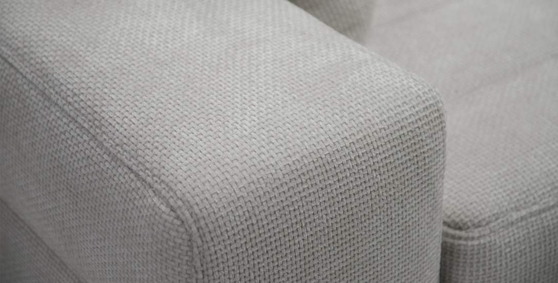 Прямой диван Белес Жемчужный  шенилл