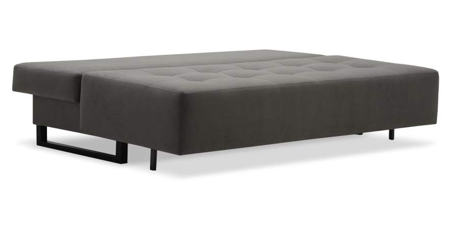 Прямой диван Морма оранжевый велюр Уцененный