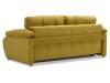 Прямой диван Вестон горчичный велюр