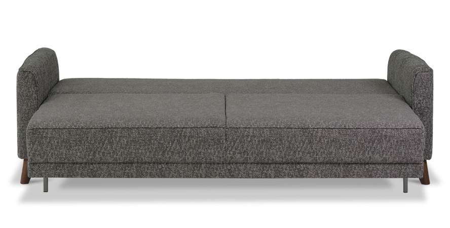 Прямой диван Авилла коричневая рогожка меланж Прямой диван Авилла коричневая рогожка меланж