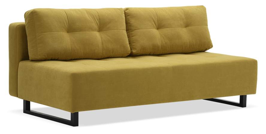Прямой диван Морма Оливковый велюр Уцененный