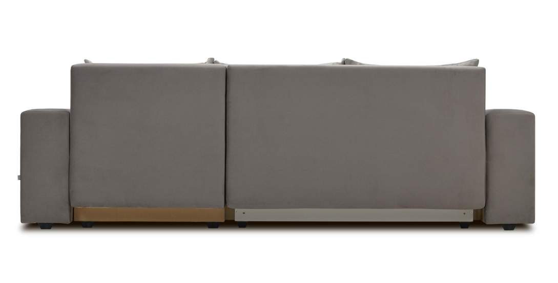 Угловой диван Майами Бежевый велюр 