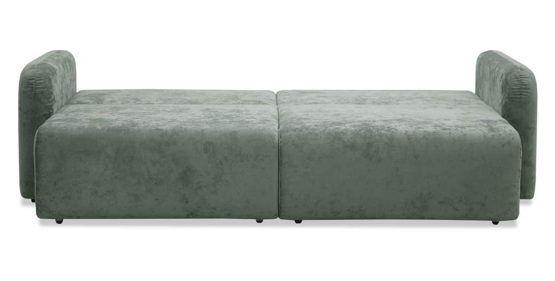 Прямой диван Волда Жемчужно-мятный велюр
