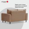 Прямой мини диван Касита 120 бежевый букле 