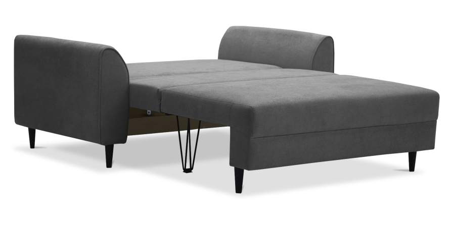 Прямой мини диван Касита 140 серый букле Уцененный