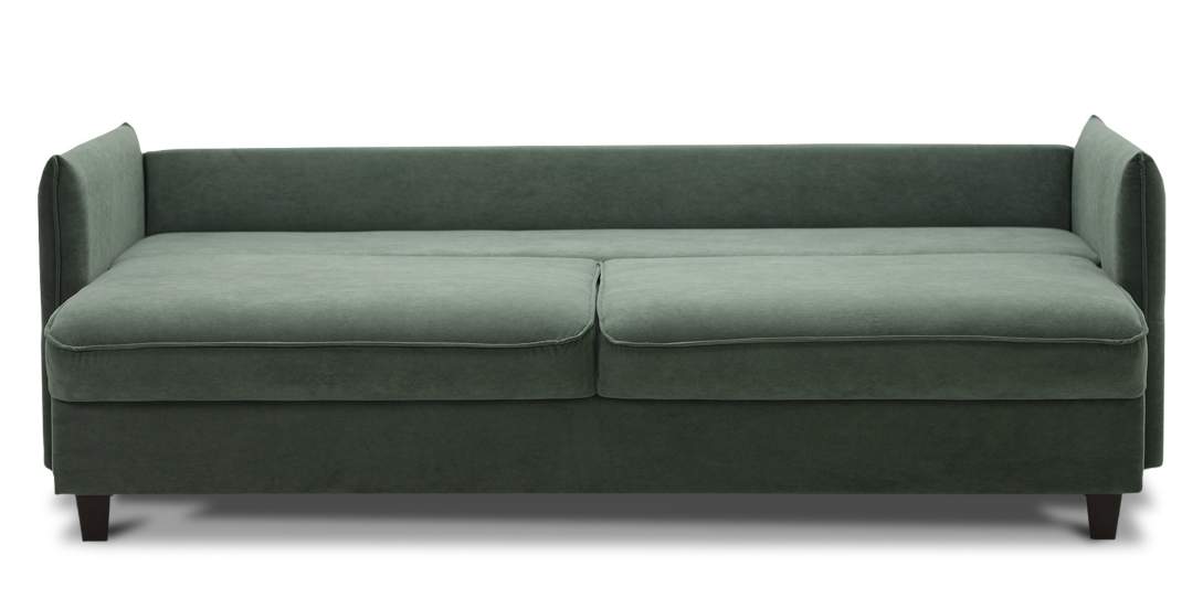 Прямой диван Палермо Оливковый велюр