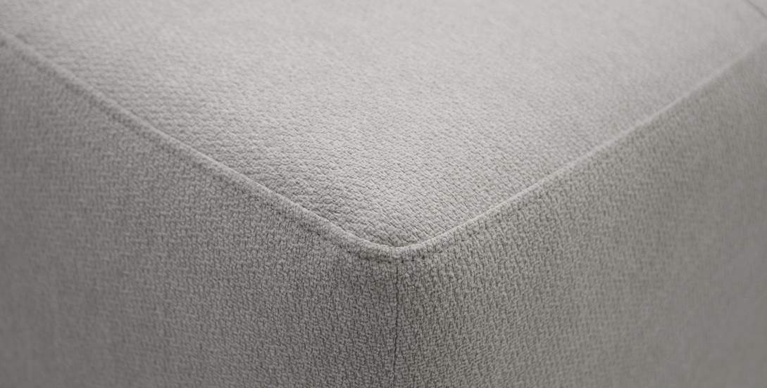 Прямой диван Морма Светло-бежевый велюр