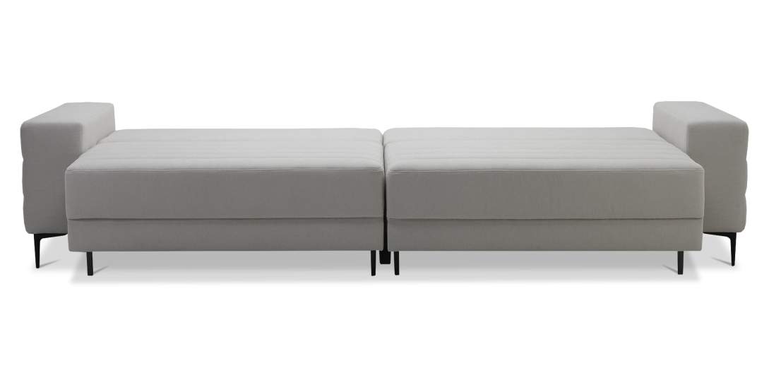 Прямой диван Белес Молочный шенилл 