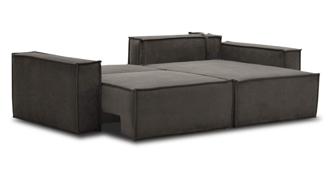 Угловой диван Тейлор Тауп велюр