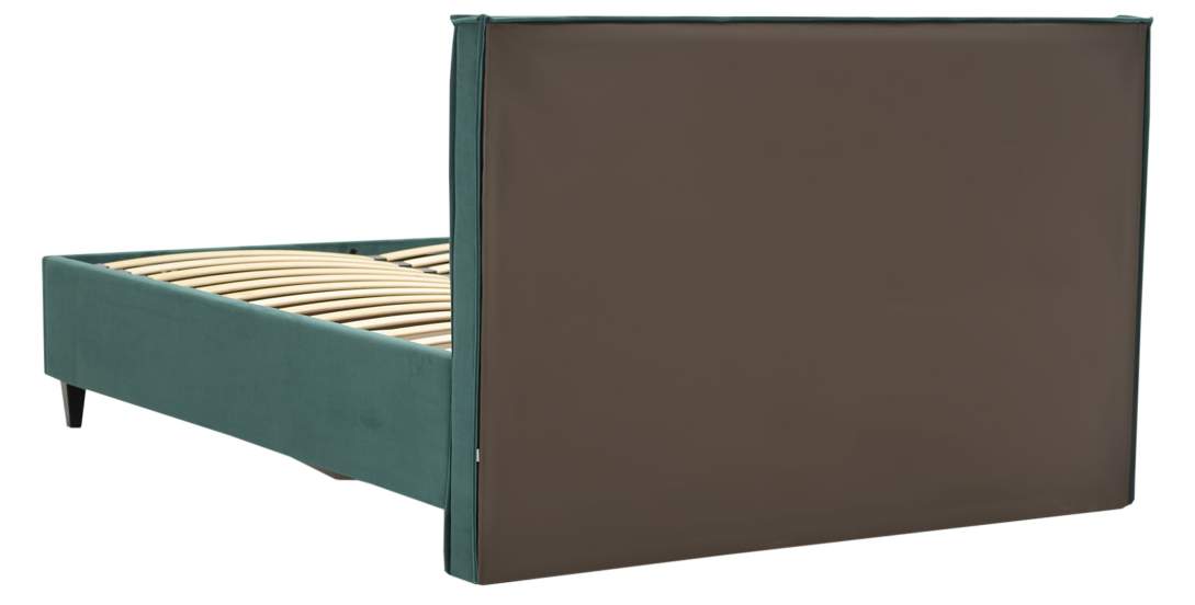 Двуспальная кровать Блэр 140 Изумрудный велюр