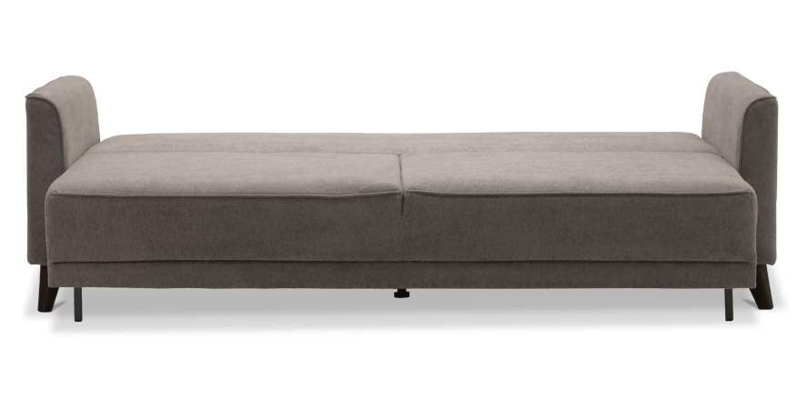 Прямой диван Авилла коричневый велюр