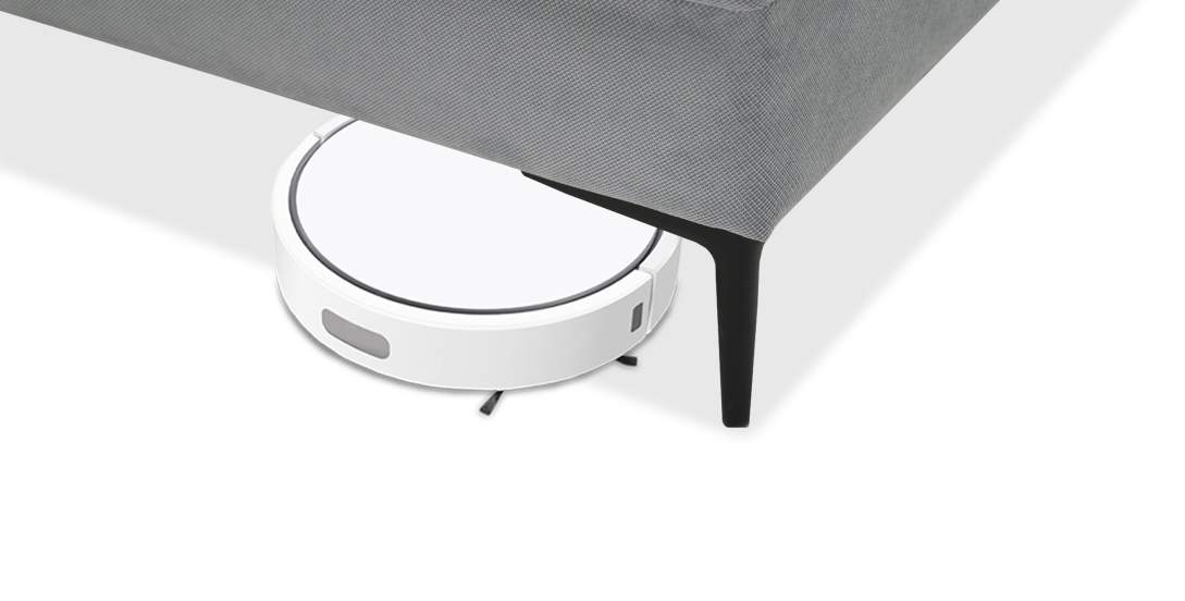 Угловой диван левый Белес Светло-серый велюр 