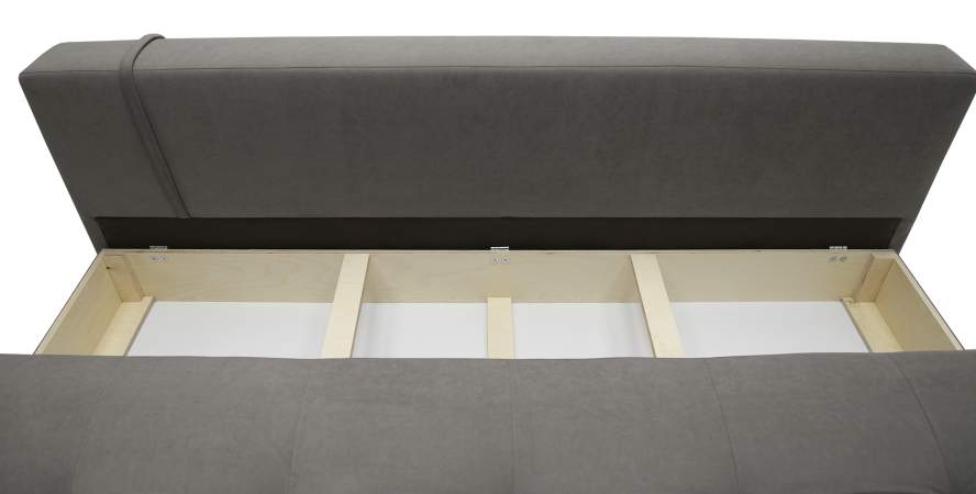 Прямой диван Морма оранжевый велюр Уцененный