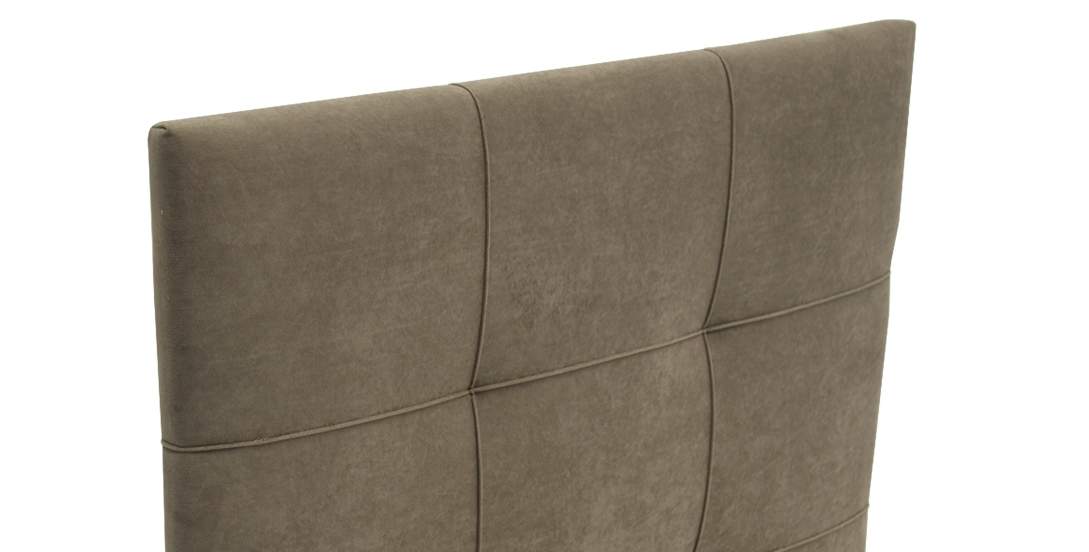 Односпальная кровать Борба 90 светло-коричневый велюр