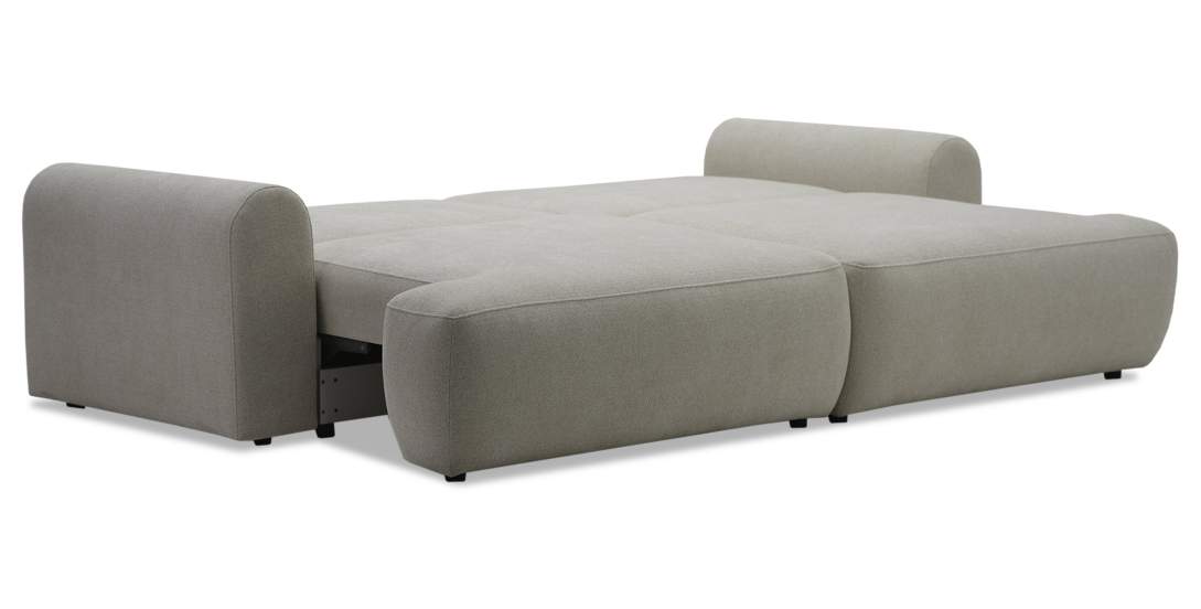 Прямой диван Кьянти Молочный шенилл