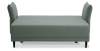 Прямой мини диван Лома 120 мятная искусственная кожа