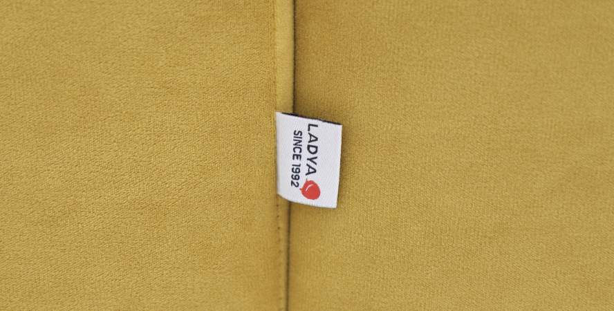 Угловой диван Вебер Горчичный велюр Уцененный