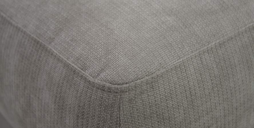 Прямой диван Кьяра тауп велюр 