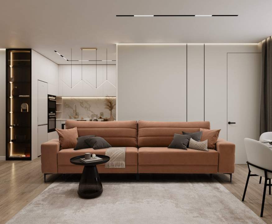 Прямой диван Белес