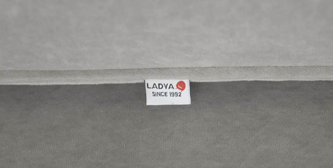 Угловой модульный диван левый Рейф Бежевый велюр