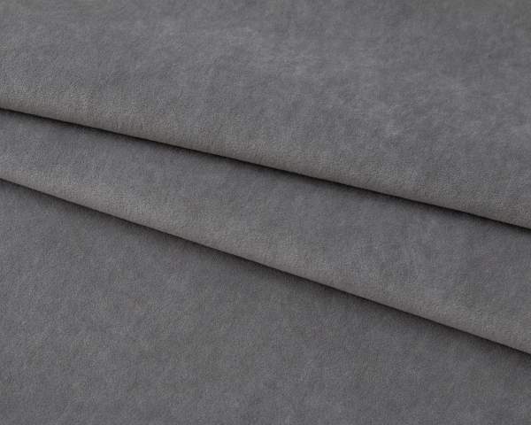 Прямой мини диван Палермо серый велюр