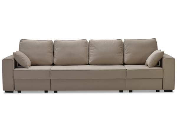 Диван трансформер Астон MAX бежевый велюр