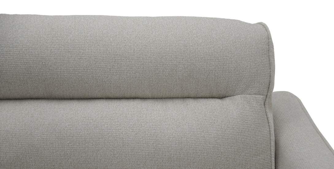 Прямой диван Авилла Светло-бежевый велюр